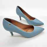 Vizzano 1185-702 Pointy Toe Pump in Turquoise Napa