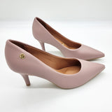 Vizzano 1185-702 Pointy Toe Pump in Taupe Napa