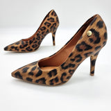 Vizzano 1184-1101 Pointy Toe Pump in Multi Beige