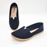 Moleca 5287-200 Canvas Flat in Black