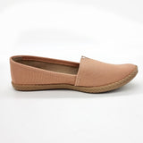 Moleca 5287-200 Canvas Flat in Nude