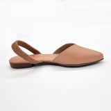 Beira Rio 4134-446 Slip-on Flat in Nude