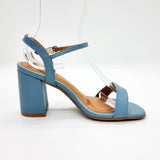 Vizzano 6409-208 Block Heel Sandal in Turquoise