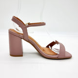 Vizzano 6409-208 Block Heel Sandal in Taupe