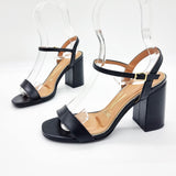 Vizzano 6409-208 Block Heel Sandal in Black