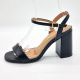 Vizzano 6409-208 Block Heel Sandal in Black