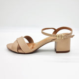 Vizzano 6291-927 Block Heel Sandal in Beige Napa