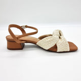 Vizzano 6454-120 Low Heel Sandal in Camel