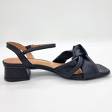 Vizzano 6454-120 Low Heel Sandal in Black