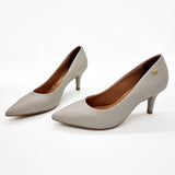 Vizzano 1185-702 Pointy Toe Pump in Grey Napa