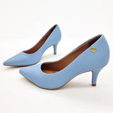 Vizzano 1185-702 Pointy Toe Pump in Heavenly Blue Napa