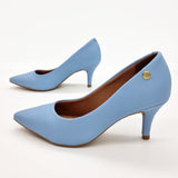 Vizzano 1185-702 Pointy Toe Pump in Heavenly Blue Napa