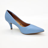 Vizzano 1185-702 Pointy Toe Pump in Heavenly Blue Napa