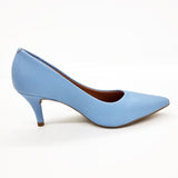 Vizzano 1185-702 Pointy Toe Pump in Heavenly Blue Napa