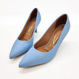 Vizzano 1185-702 Pointy Toe Pump in Heavenly Blue Napa