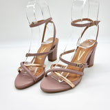 Vizzano 6262-1021 Block Heel Sandal in Taupe