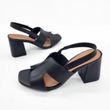 Beira Rio 8436-231 Block Heel Sandal in Black