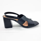 Beira Rio 8436-231 Block Heel Sandal in Black