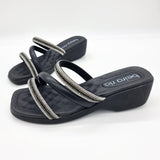 Beira Rio 8527-107 Slip-on Sandal in Black