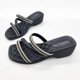 Beira Rio 8527-107 Slip-on Sandal in Black