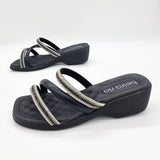 Beira Rio 8527-107 Slip-on Sandal in Black