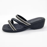 Beira Rio 8527-107 Slip-on Sandal in Black