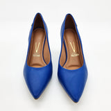 Vizzano 1185-702 Pointy Toe Pump in Blue Napa