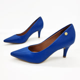 Vizzano 1185-702 Pointy Toe Pump in Blue Napa