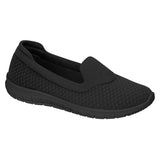 Actvitta 4828-117 Slip on Sneaker in Black Lycra