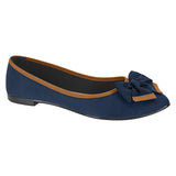 Moleca 5727-129 Pointy Toe in Navy Suede