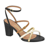 Vizzano 6262-1021 Block Heel Sandal in Black