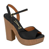 Vizzano 6281-747 Platform Sandal in Black