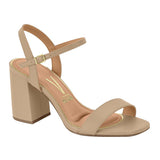 Vizzano 6409-208 Block Heel Sandal in Beige