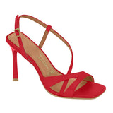 Vizzano 6516-102 High Heel Strappy Sandal in Red