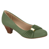 Modare 7005-573 Low Heel Pump in Green Sage