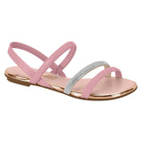 Beira Rio 8367-641 Flat Sandal in Rose