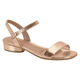 Beira Rio 8504-202 Flat Sandal in Rose Gold