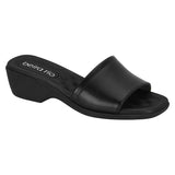 Beira Rio 8527-100 Slip-on Sandal in Black