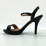 Vizzano 6210-1019 High Heel Sandal in Black Patent