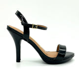 Vizzano 6210-1019 High Heel Sandal in Black Patent