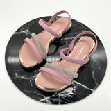 Beira Rio 8367-641 Flat Sandal in Rose