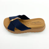 Modare 7198-100 Chunky Sole Slip-on Sandal in Navy