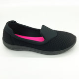 Actvitta 4828-117 Slip on Sneaker in Black Lycra