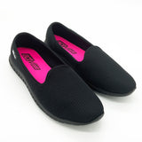 Actvitta 4202-500 Slip on Sneaker in Black Nylon