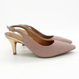 Vizzano 1185-700 Mid Heel Slingback in Rose Gold