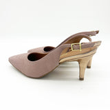 Vizzano 1185-700 Mid Heel Slingback in Rose Gold