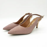 Vizzano 1185-700 Mid Heel Slingback in Rose Gold