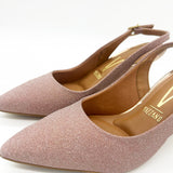 Vizzano 1185-700 Mid Heel Slingback in Rose Gold