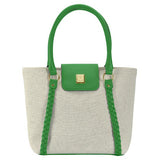 Vizzano 10023-1 Tote Bag in White/Green