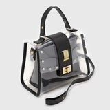 Vizzano 10028-1 Shoulder Bag in Black Vinyl